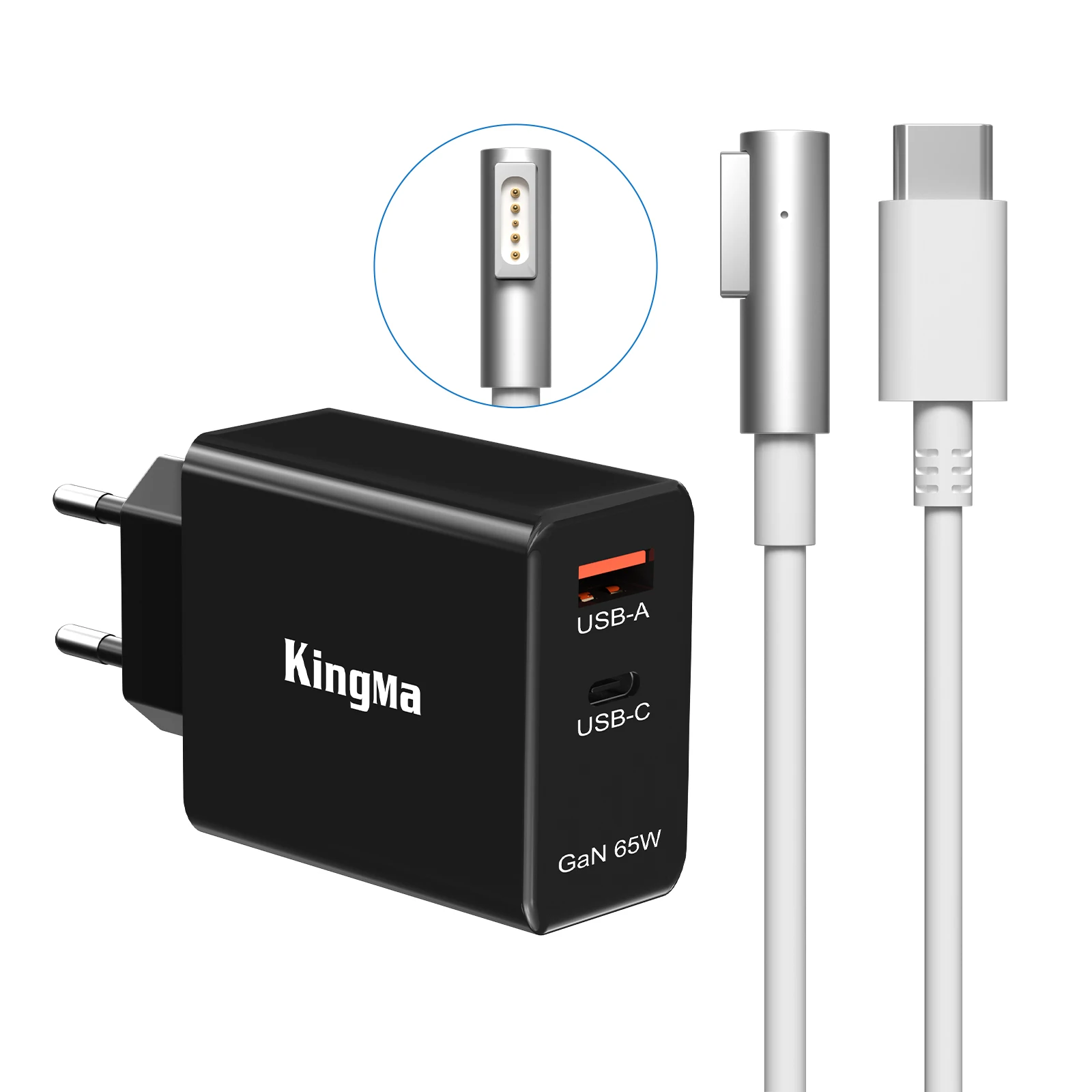 45w עבור מטען פרו ספר מק, מתאם מתח 60w l-קצה מטען מחבר מגנטי תואם 13 אינץ 'לפני אמצע 2012