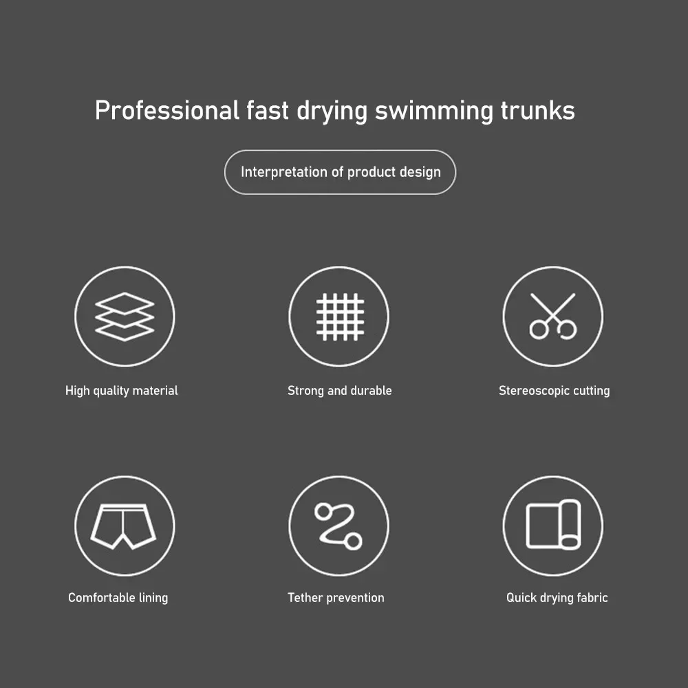 Swimsuit Mens Swimming Trunks Sexy Swimwear Quick-dry Boxer Shorts Tight Swim Trunks Plus Size Quick Dry Swimming New 6