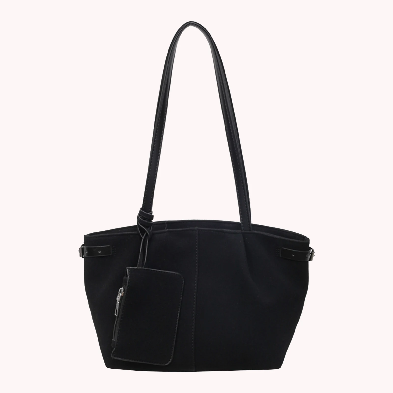 Trendy Tote Bag Large Capacity Fall Underarm Bag Winter Hobo Bag Travel Handbag for Women Work Shopping Travel