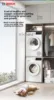 ZK active oxygen 10KG drum washing machine heat pump dryer 4EA2 portable washing machine and dryer 5