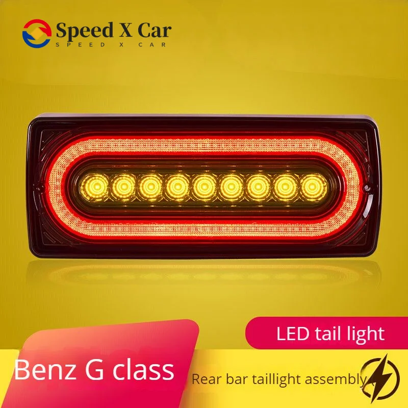 

Suitable For Mercedes-benz G-class W463 Taillight Assembly Modified Led Running Light Water Steering Brake Light Rear Bumper