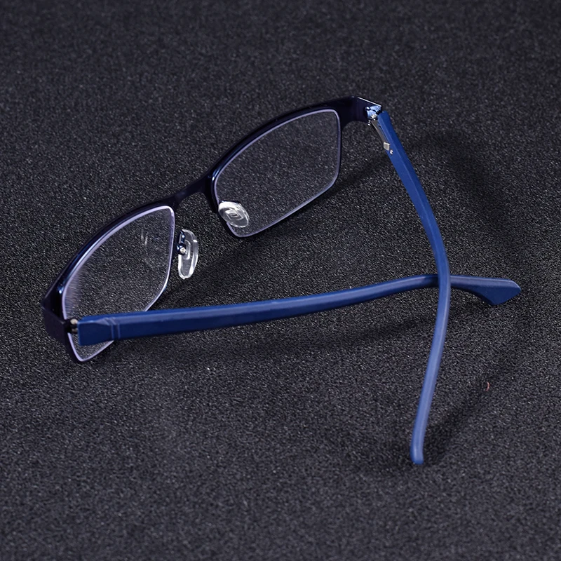 Hochwertige Legierungs-Lesebrille für Männer mit Power-Folding-Anti-Blaulicht-Brille mit Federscharnier + 125 + 175 + 225 + 275 – Detail 22