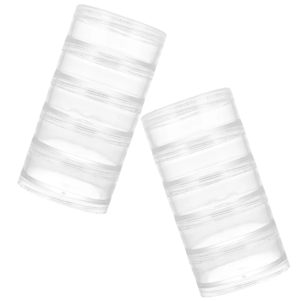 

Home Supplies Bead Organizers Small Container Containers with Lids Jewelry Desktop Makeup Jewlery