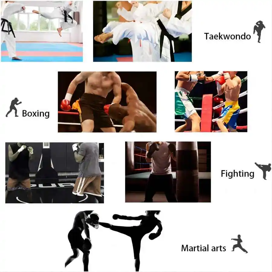 1pair boxing arc focus boxing gloves, pads hand target pad gloves for kickboxing, muay thai, mixed martial arts