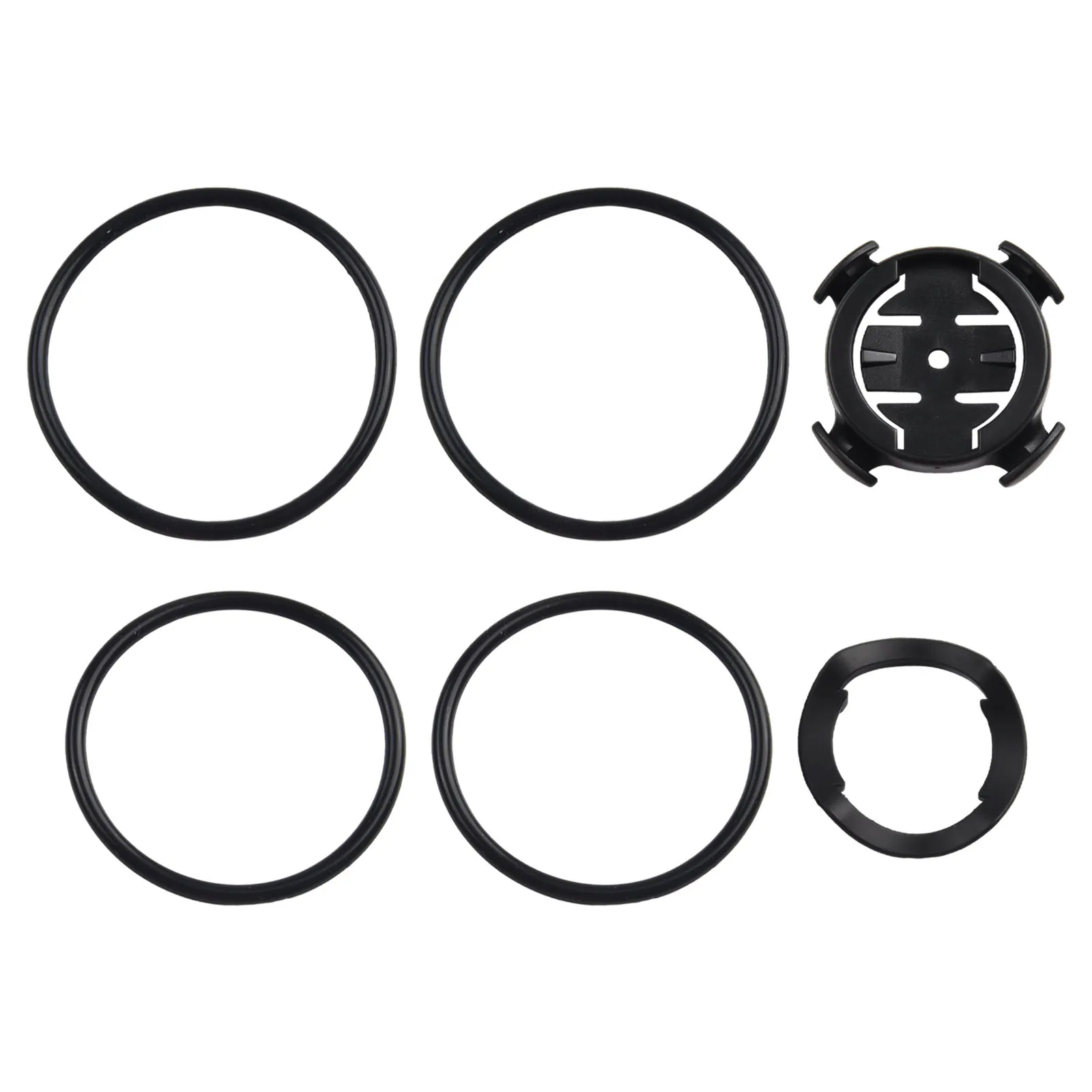 

MTB Road Bike Bicycle Edge Quarter Turn Computer Mount Speedometer Stand Holder+Rripper+Bands For Garmin Stem Or Handlebar