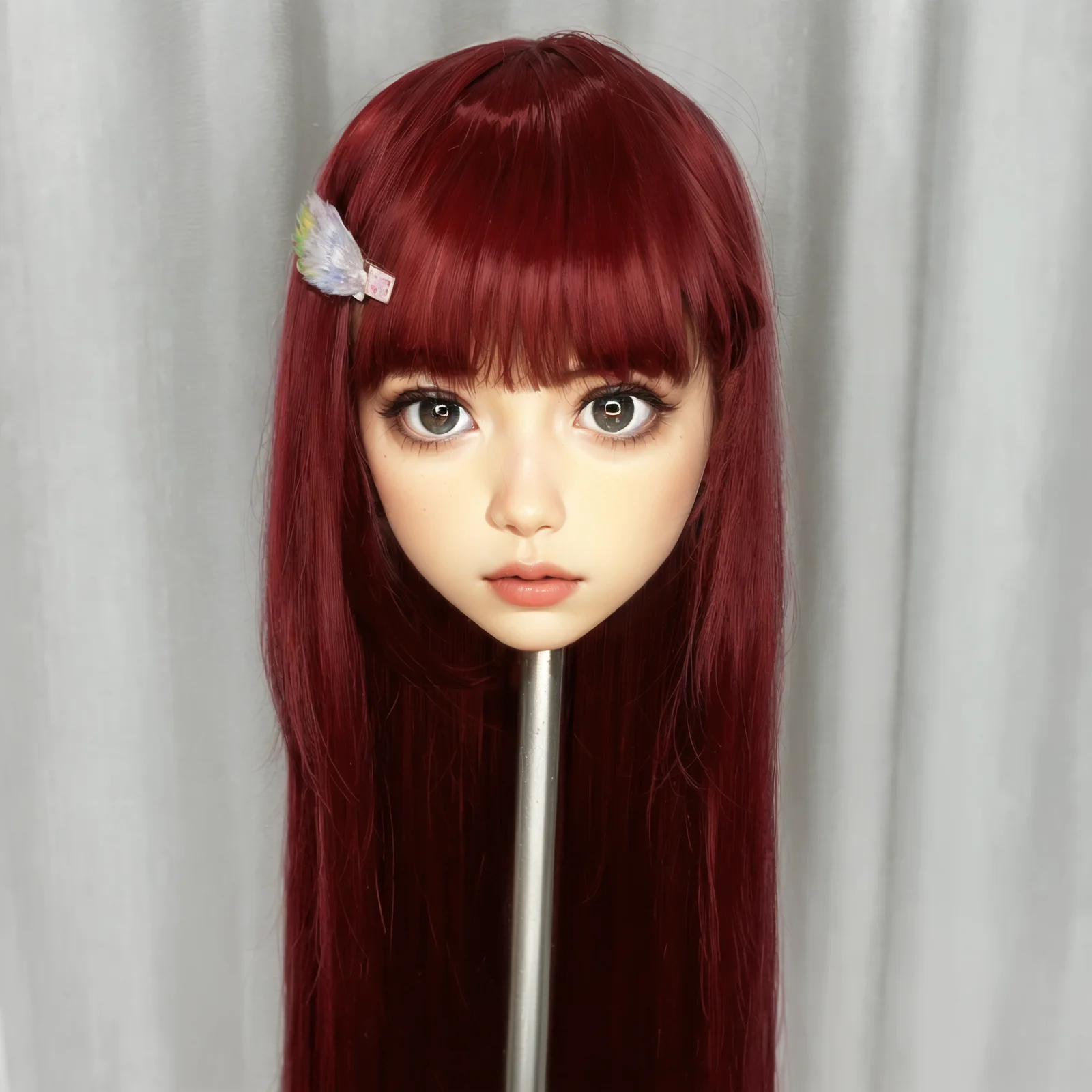 Red Hot Gothic Wig Style 51199 main image 1