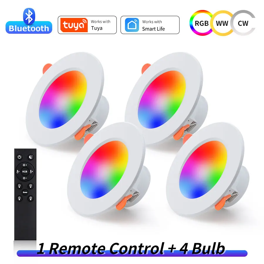 4 lamp 1 remote