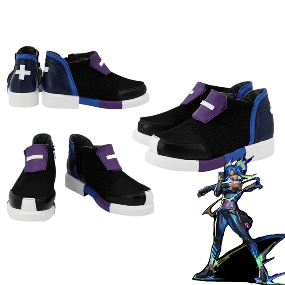 

Неоновые фантазийные ботинки для женщин и мужчин, аксессуары для Хэллоуина, карнавала