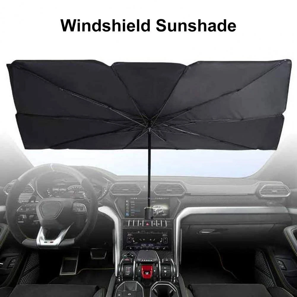 5pcs/set Car Sun Visor Extendable Sun Protection Umbrella Design