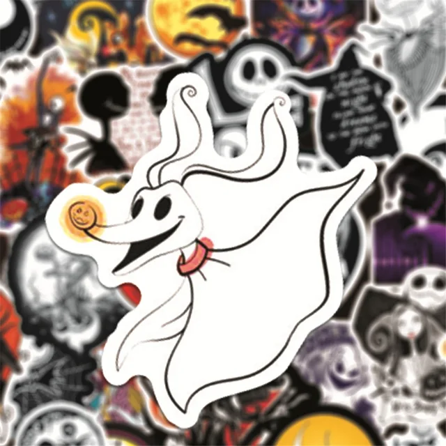 Pegatinas De Pesadilla Antes De Navidad - Pack De 50 Diseños Únicos