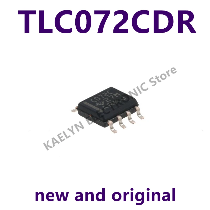 

10pcs/lot New and Original TLC072CDR TLC072 General Purpose Amplifier 2 Circuit 8-SOIC