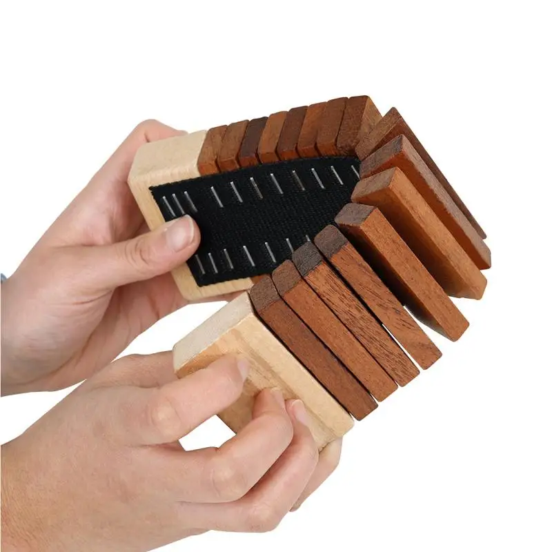 1Pc Orff Percussion Instrument Tooth Wood Castanets Wooden Children Music Early Education Instrument Tooth Wood Castanets