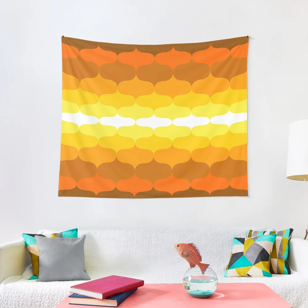 

Retro 60 Pattern Tapestry Wall Art Kawaii Room Decor Tapestry