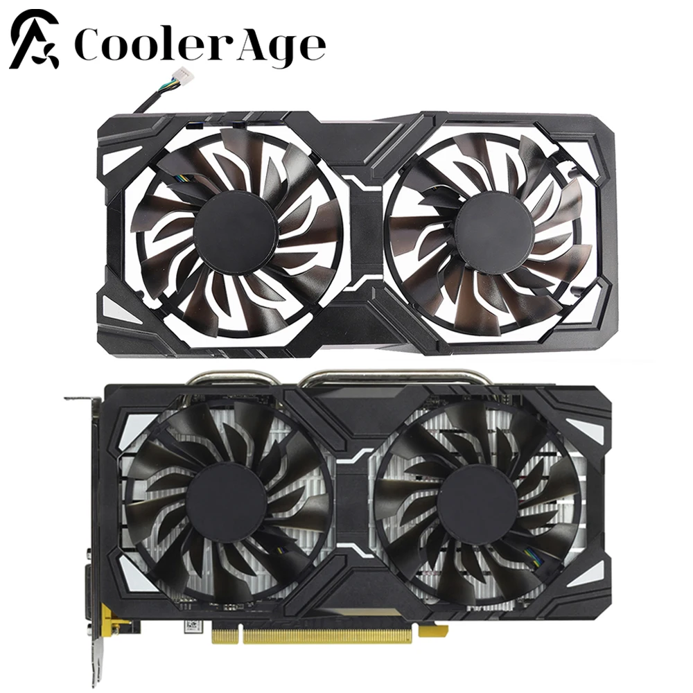 

Video Card Fan For ZOTAC GeForce RTX 1060 6GD5 85MM DC 12V RTX1060 Replacement Graphics Card GPU Fan