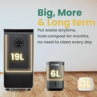 World First Bio Smart 19L Electric Composter for Kitchen, Filter No Need to Change, Not Dehydration Tec, Add Waste Anytime Compo 2