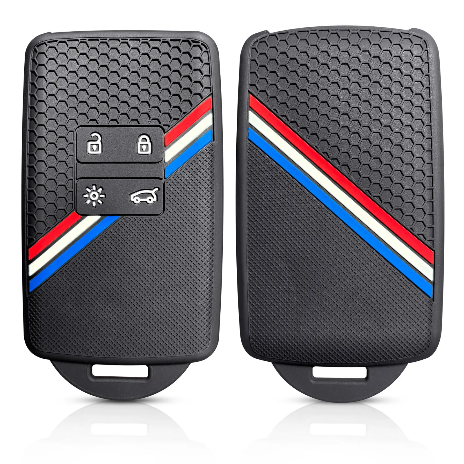 Car Remote Key Protective Cover Silicone for Renault Koleos Captur Zoe Kadjar Megane Clio Dacia Sandero Duster Jogger Logan
