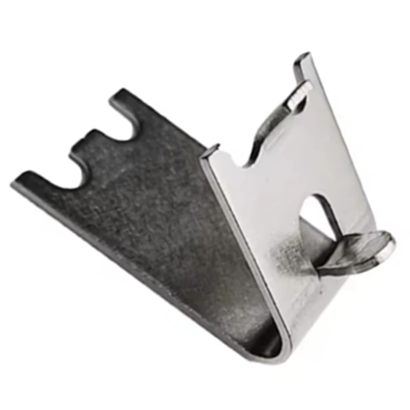 ABNO-12PCS Commercial Freezer Shelf Clips Stainless Steel Refrigerator Shelf Support Clamp Bracket Shelves Parts