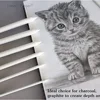 39PCS Blending Stumps and Paper Art Blenders Sketch Tools with Scrapers,Rub Sponge,Kneaded Eraser and Sandpaper Sharpeners 4