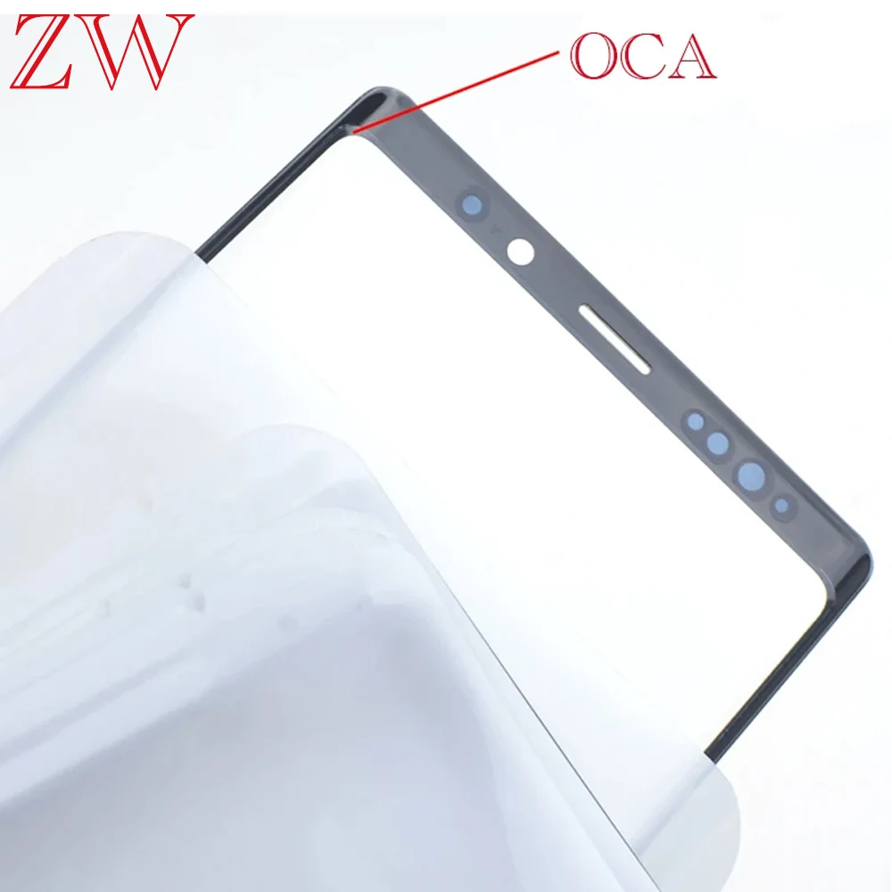 LCD glass with OCA For Samsung Galaxy S20 FE / S20 Plus / Ultra G980F G985F Touch Screen LCD Front Glass Lens Panel Glass lcd display replacement glass screen replacement touch screen digitizer replacement optical clear adhesive film