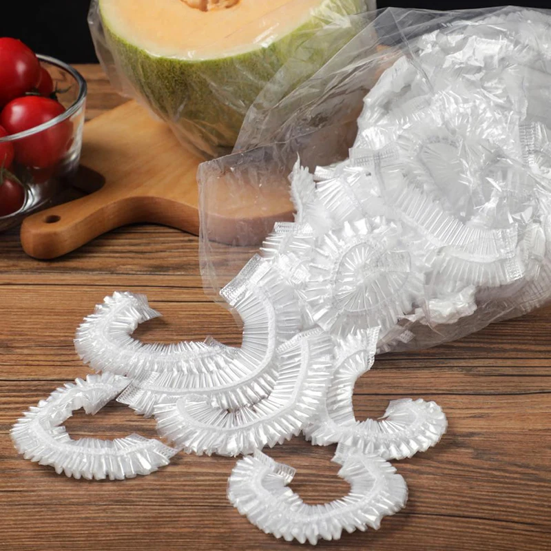 Reusable Food Wrap Storage Covers Bags for Bowl Elastic Plate Silicone Lid Cover 100pcs Kitchen Fruit Plastic Fresh-keeping Seal food cover