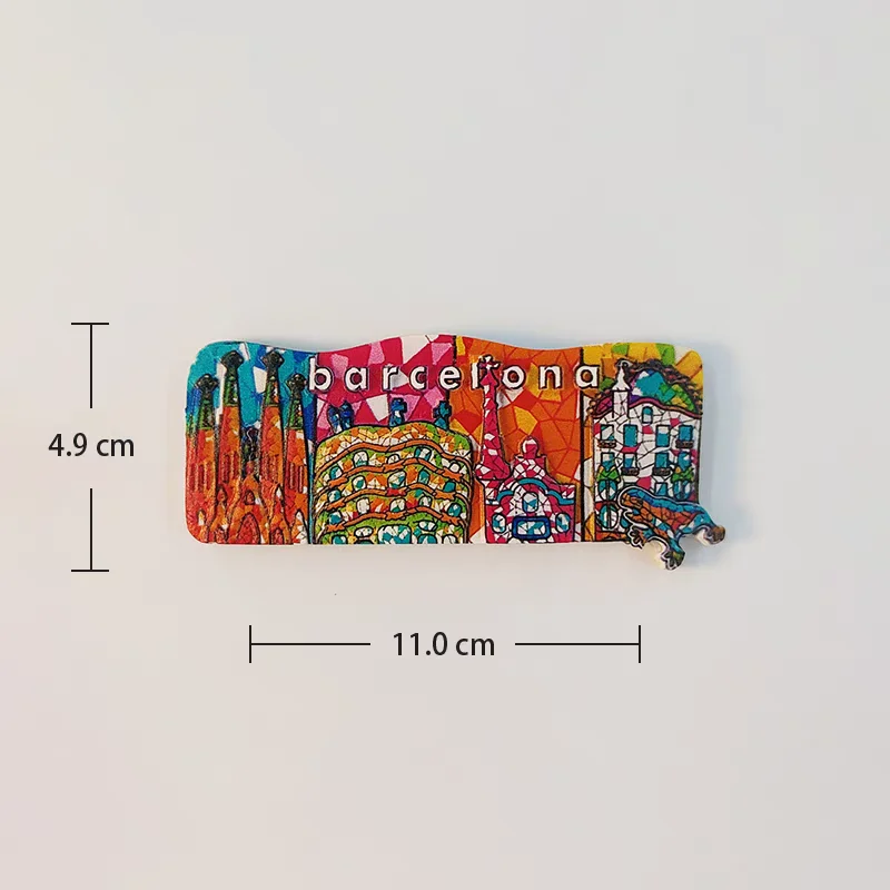 Denia Valencia Spanje Koelkast Magneet Reizen Souvenir 3D Koelkast Decoratie Magnetische Sticker Craft Collectie