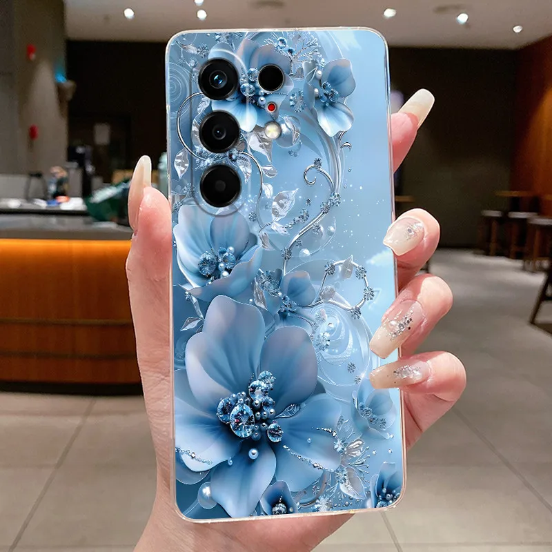 Butterfly Bow Protective Transparent Soft Silicone Phone Case