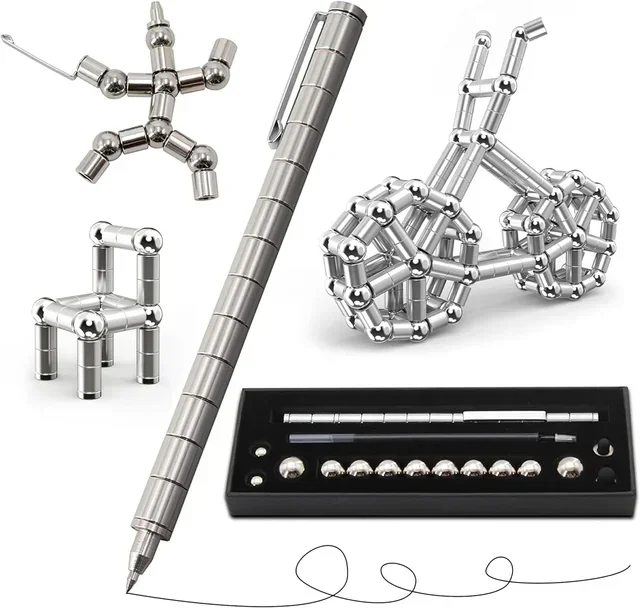Multi-Function Novelty Pen To Alleviate Restlessness, Fantastic Anxiety-Relief Magnetic Pen-Perfect Gift For Friends