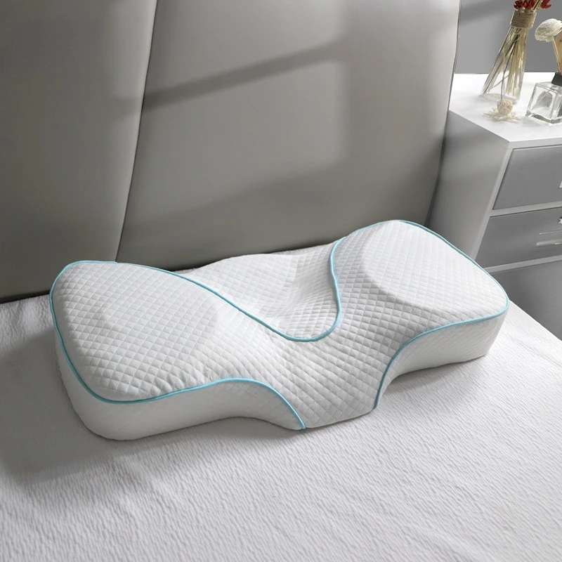 

Orthopedic Memory Foam Pillow Slow Rebound Soft Pillow Relax Cervical Neck for Side Back Sleeper Comfortable Bedding Pillows 이불