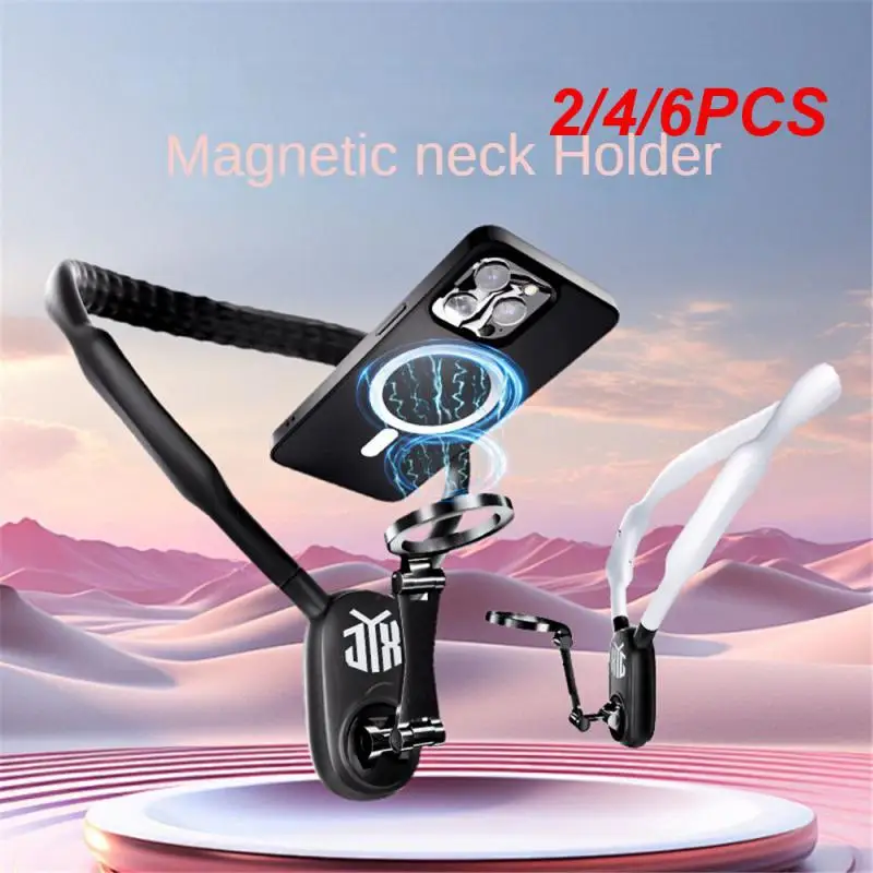 

2/4/6PCS Outdoor Mobile Phone Holder Magnetic Quick Release First Point Of View Shooting Outdoor Selfie Trip Record