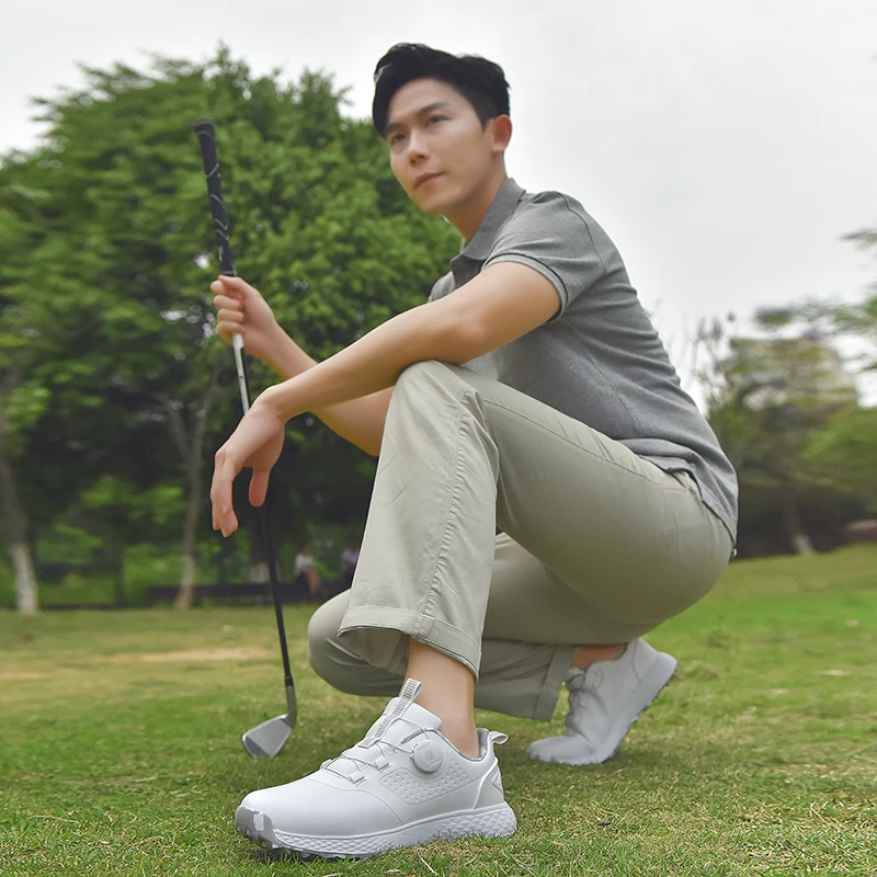 New Men's and Women's Comfort Golf Shoes Brand Outdoor Professional Golf Walking Sports Shoes for Men