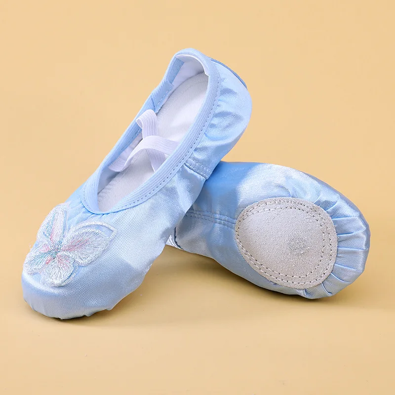 

shoes woman 2024 trend Ballet flats butterfly korean Dance shoes woman new in kids Ballet shoes girls Line dance shoes