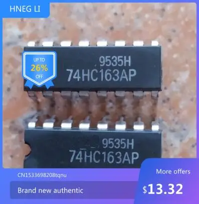 

Free shipping 74HC163AP