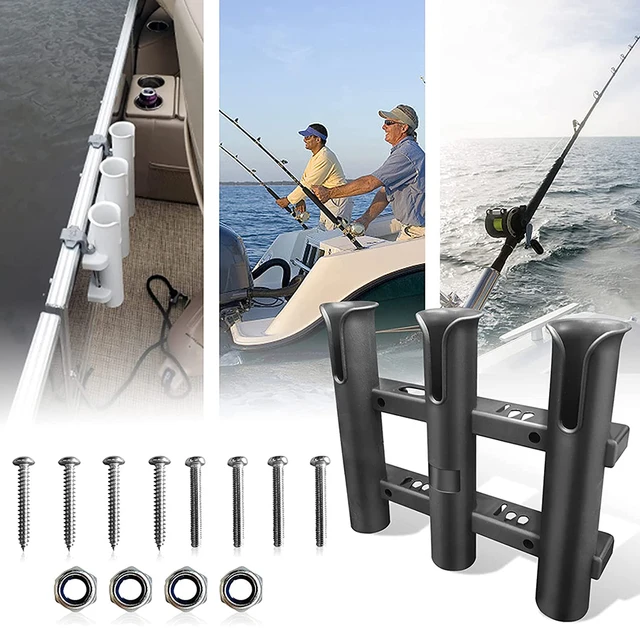 Fishing Rod Holder Fishing Pole Holder for Boat Rod Stand-Off Tube Plastic  Rod Holders for Crate Portable Rod Holder for Storage - AliExpress