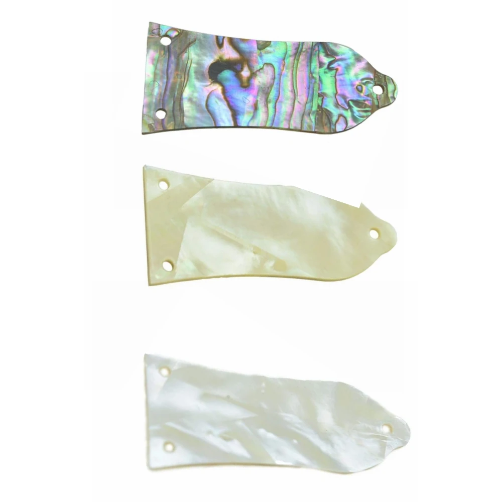 Classic 3 Fori Natural Abalone Shell Guitar Truss Rod Cover Per Epi Lp Les Paul Accessori Professionali