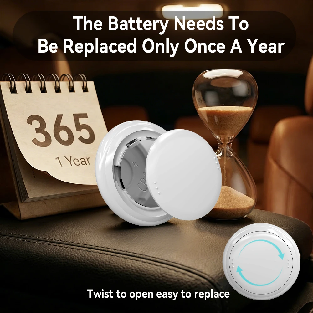 4-Pack Bluetooth 5.4 Anti-Lost Smart Tracker System