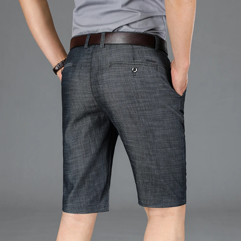 Men Summer Shorts/Male Slim Fit Business