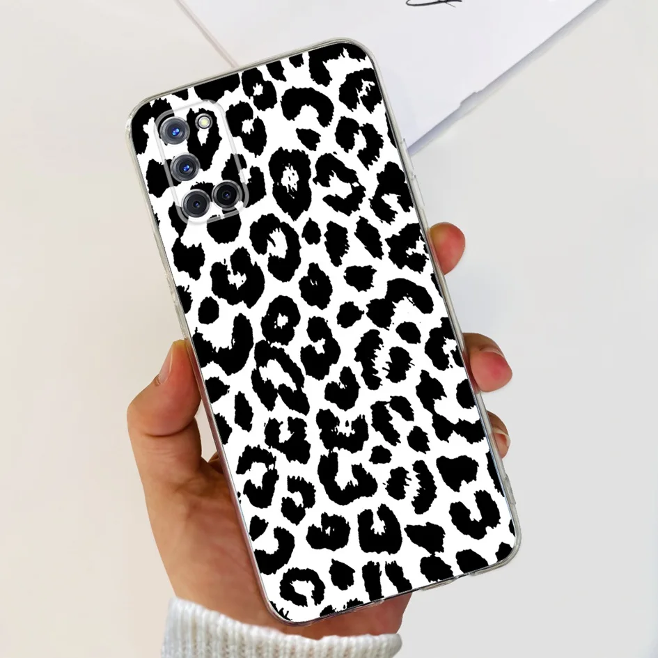 Floral Transparent Silicone Soft TPU Phone Case - Fashionable Design