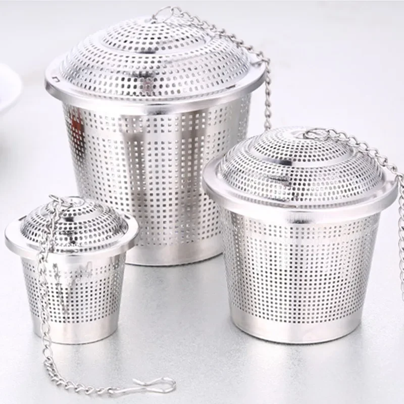 Seasoning Spice ball Basket 304 tea ball stainless steel flavor Bag Hot pot taste Halogen box Bag Soup Taste Box strainer basket