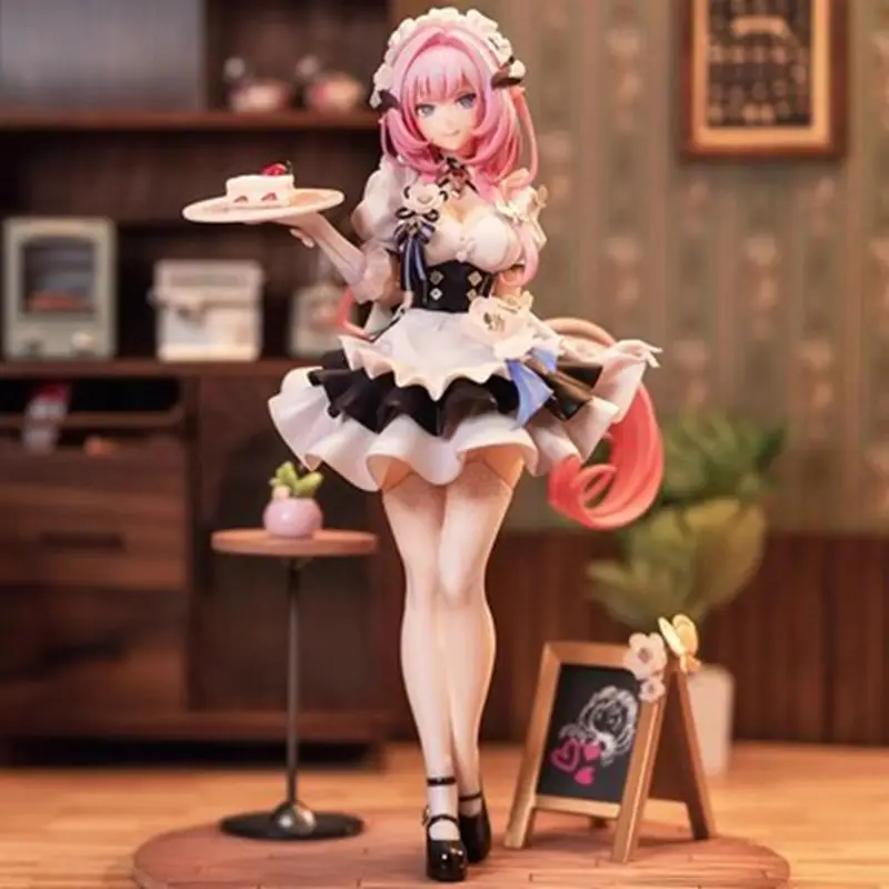 

Elysia Sweetheart Maid 1/7 Cartoon Doll Game Honkai Impact 3RD Anime Statue Ornament miHoYo Official Garage Kit 2024 New Gift