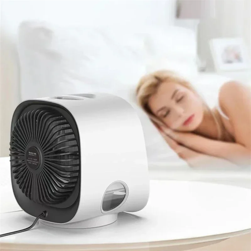 Nano Conditioning Fan Circulating Air Ice Desktop Portable Air Conditioner Mist Silent Operation Supply USB Charging Mini Air