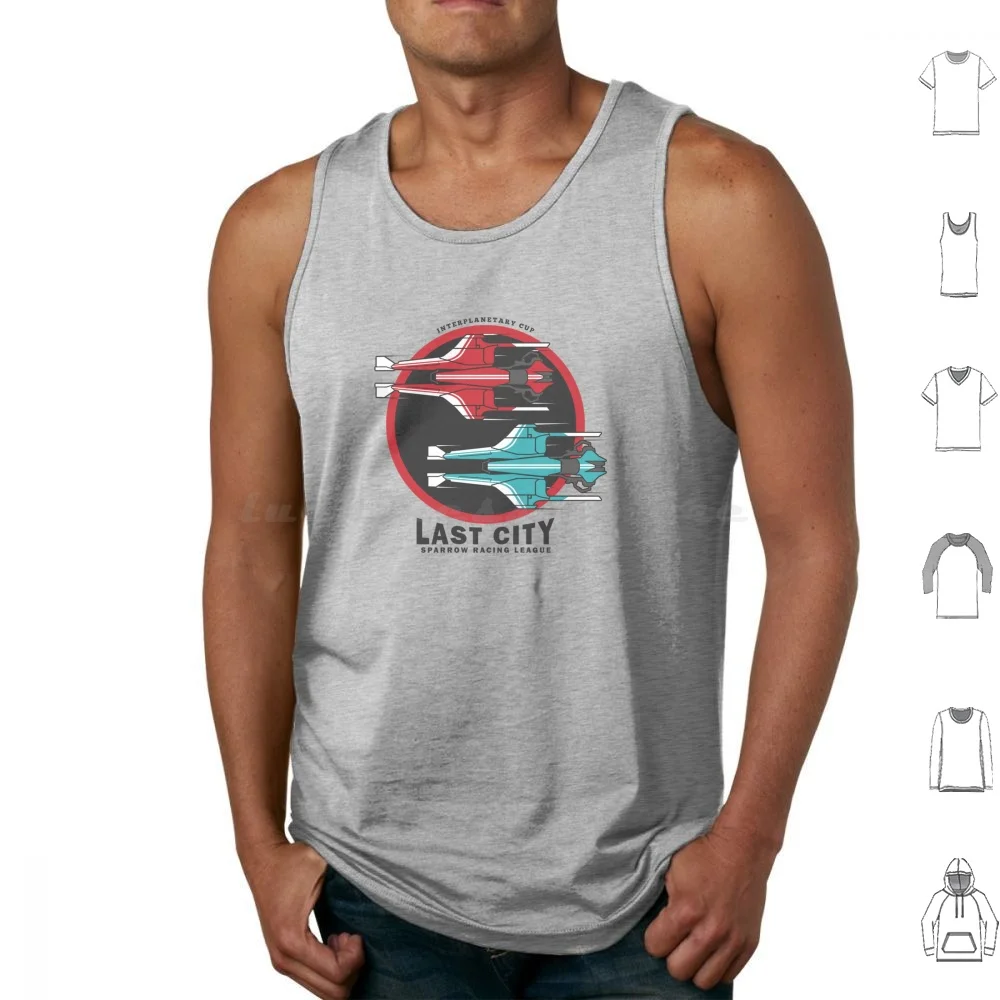 Retro Sparrow Racing League Canotte Stampa Cotton Destiny Sparrow Two 2 Bungie Srl Racing League Retro Logo Icon