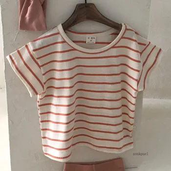 قمصان قطنية كاجوال مخططة صيفية 5