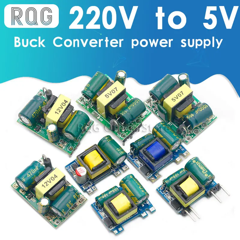 AC-DC 3.3V/5V/12V Precision Buck Converter AC 220v to 5v DC step down Transformer power supply module 1A 12W