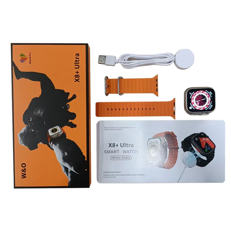 W & O  Ʈ ġ, X8 + Ʈ 49mm,   NFC, 2.08 ġ   ð,  ȭ Ʈ ġ