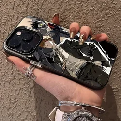 Stylish Anime - Inspired Death Note Phone Case Featuring Misa and Light Yagami - iPhone 12 Mini (1)
