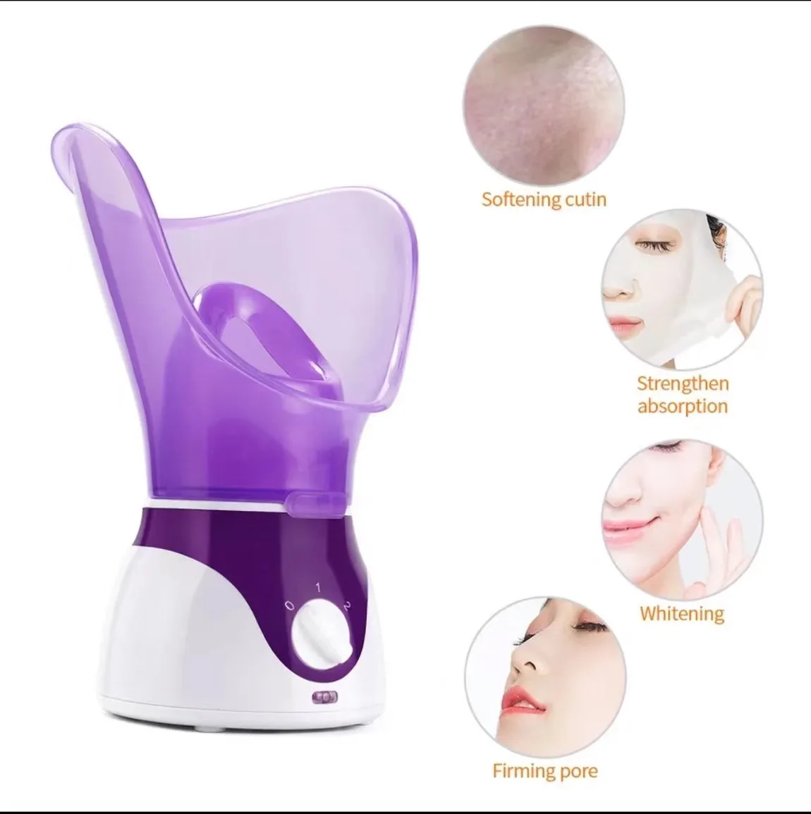 FaceSteamerFacialHeatingSprayerSkinMoisturizingPoreCleaner