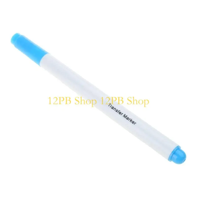 12PB 물 지울 수있는 패브릭 마킹 펜 사라지는 잉크 패브릭 마커 펜 임시 마킹 펜 천 마킹을위한 바느질 도구