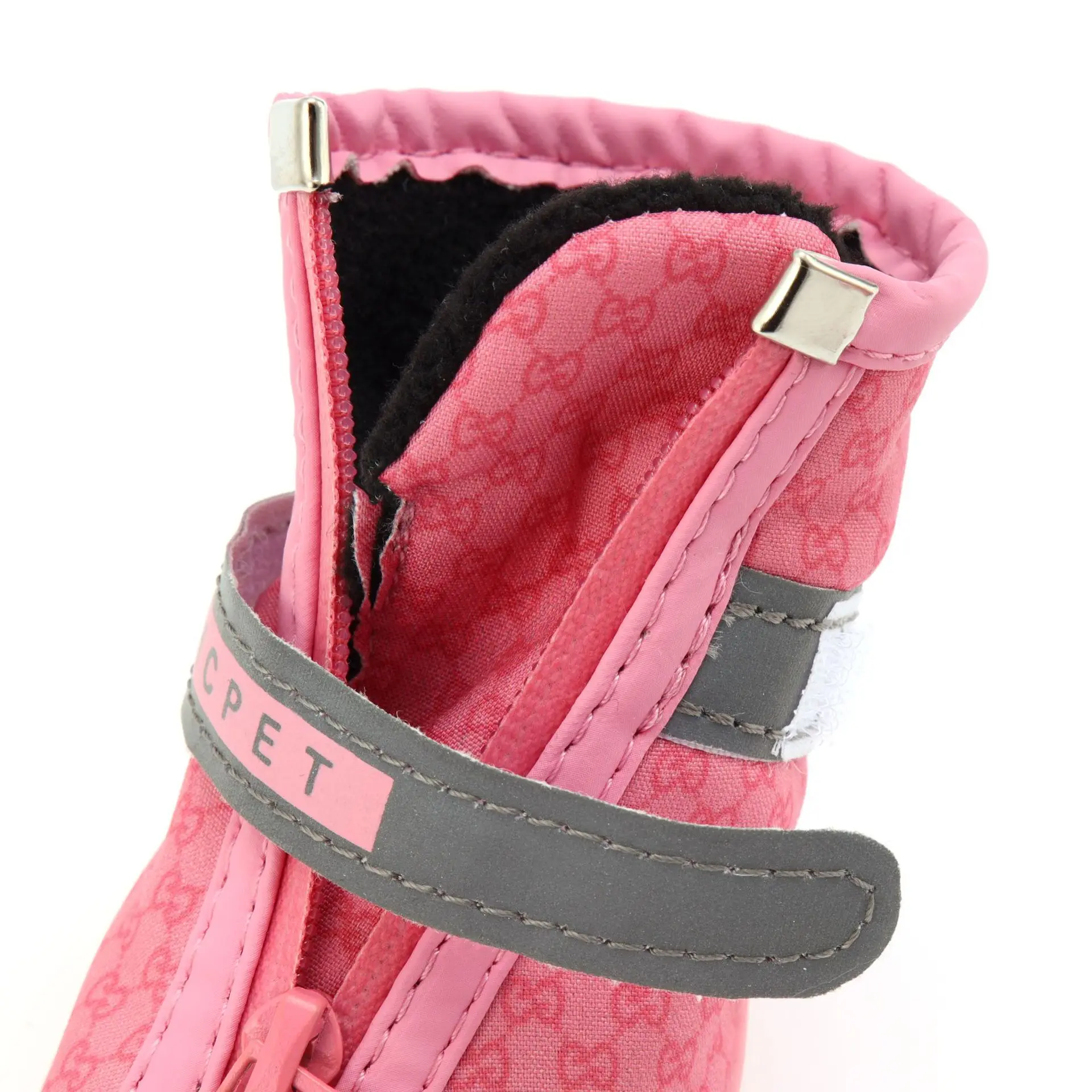 Rosa New Dog Shoes Pet Products Novos Pet Shoes Botas Impermeáveis e