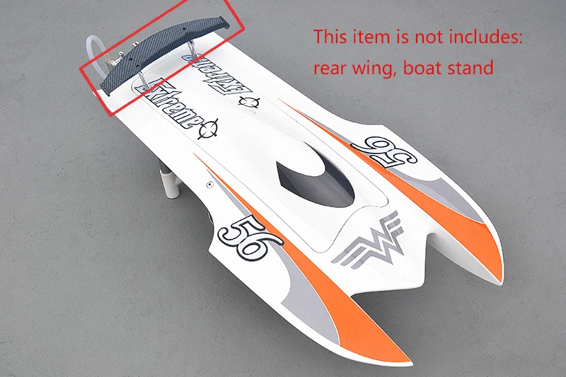 DT E22 Fiber Glass 70km/h Electric Racing PNP Remote Control Boat Model W/ Motor Servo ESC TH02623-SMT7 4