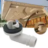 AC Drain Pipe Connector 1.8 Inch AC Drain Hose Connector Hard Blended  Good Anti-crack Air Conditioning Unit 3